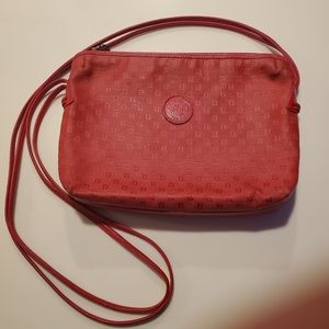 Vintage Red Fendi Crossbody Bag